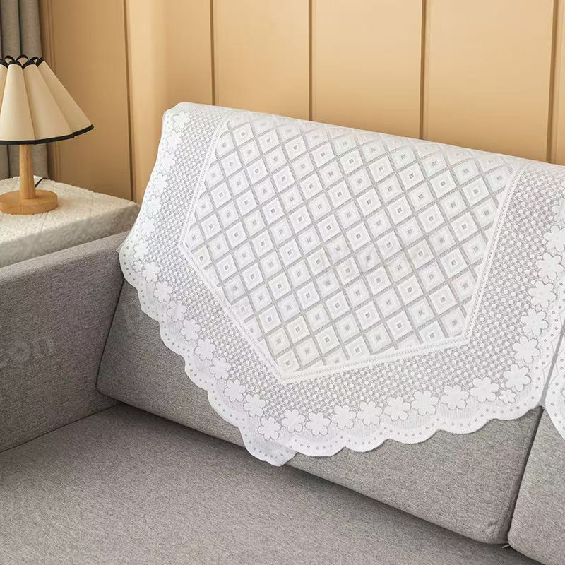 Elegant Sofa Scarp Cover | Premium Linen Throw | Spill Guard & Dream Comfort Decor