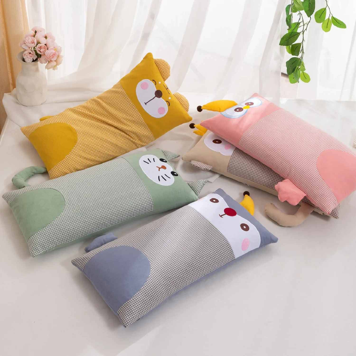 Cartoon Pet Design Baby Pillow