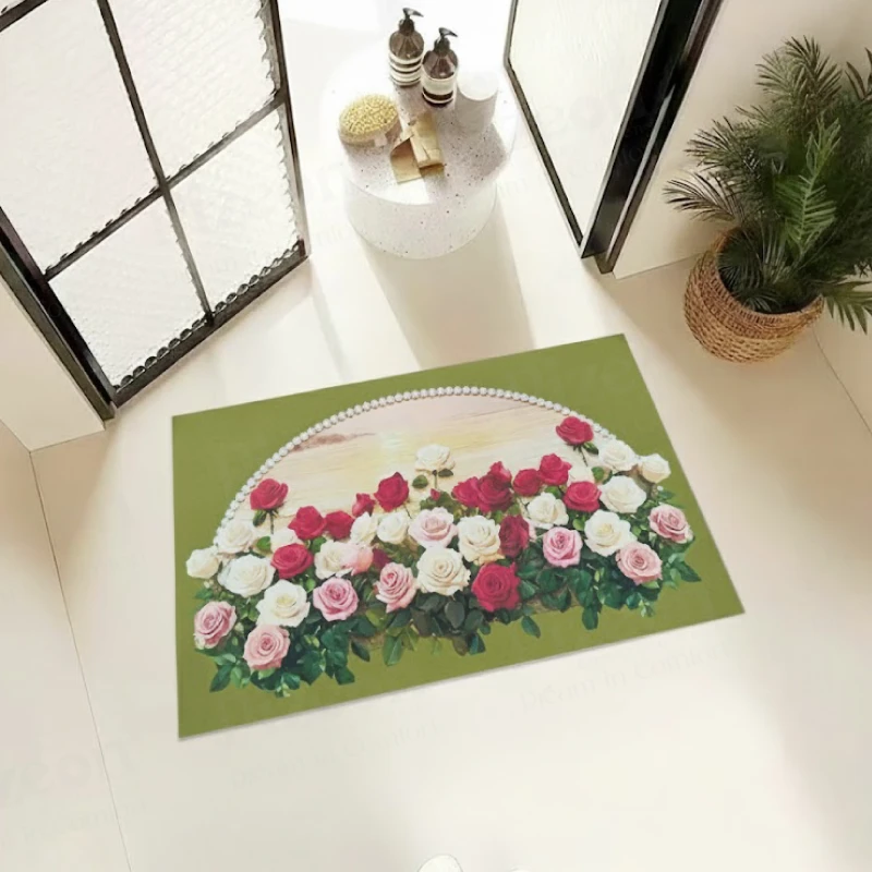 Diatom Mud Indoor Doormat | Ultra-Absorbent Entryway & Bathroom Floor Mat | Anti-Slip Quick-Dry Rug