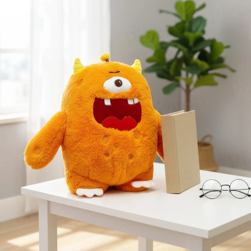 Little Monster Plush Pillow – Super Soft & Huggable