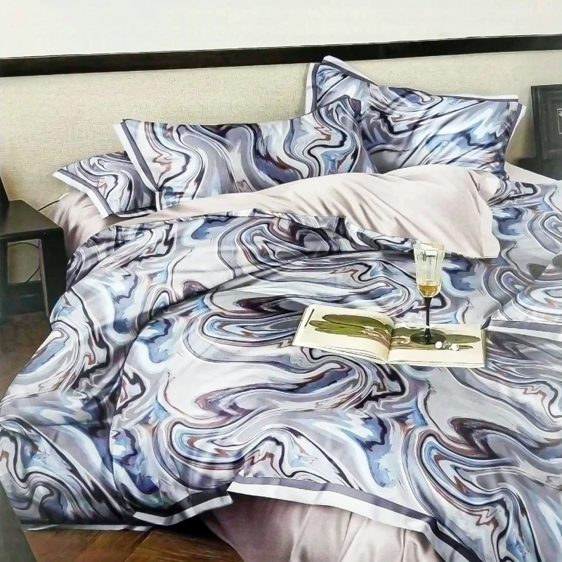 Soft & Stylish Elegant Luxury Satin Fabrics Bedding Set (3 Pieces)