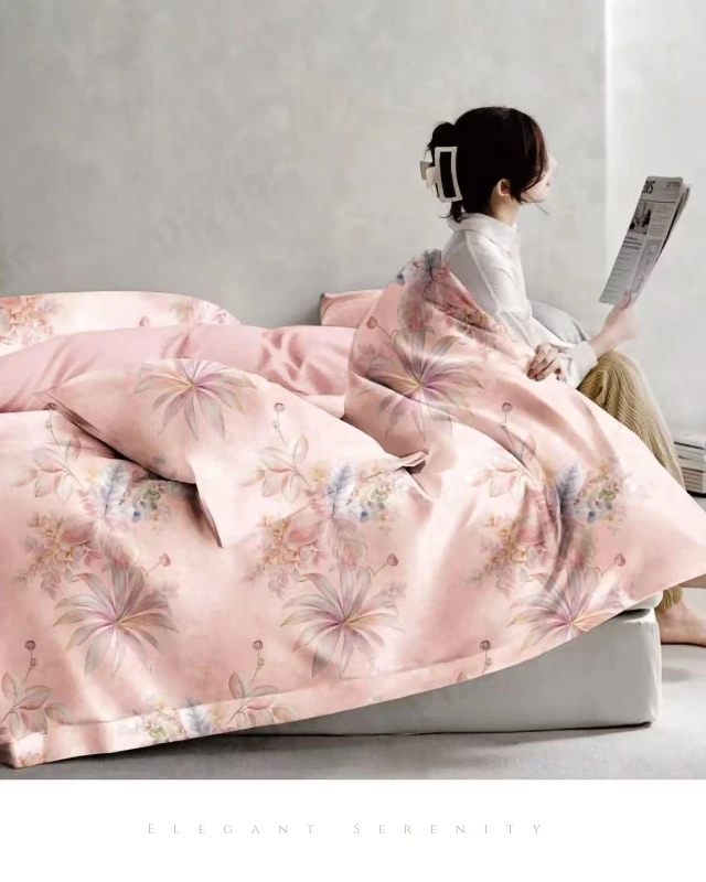 Luxury Soft & Modern Imported Cotton Bedding Set (3-Pieces )