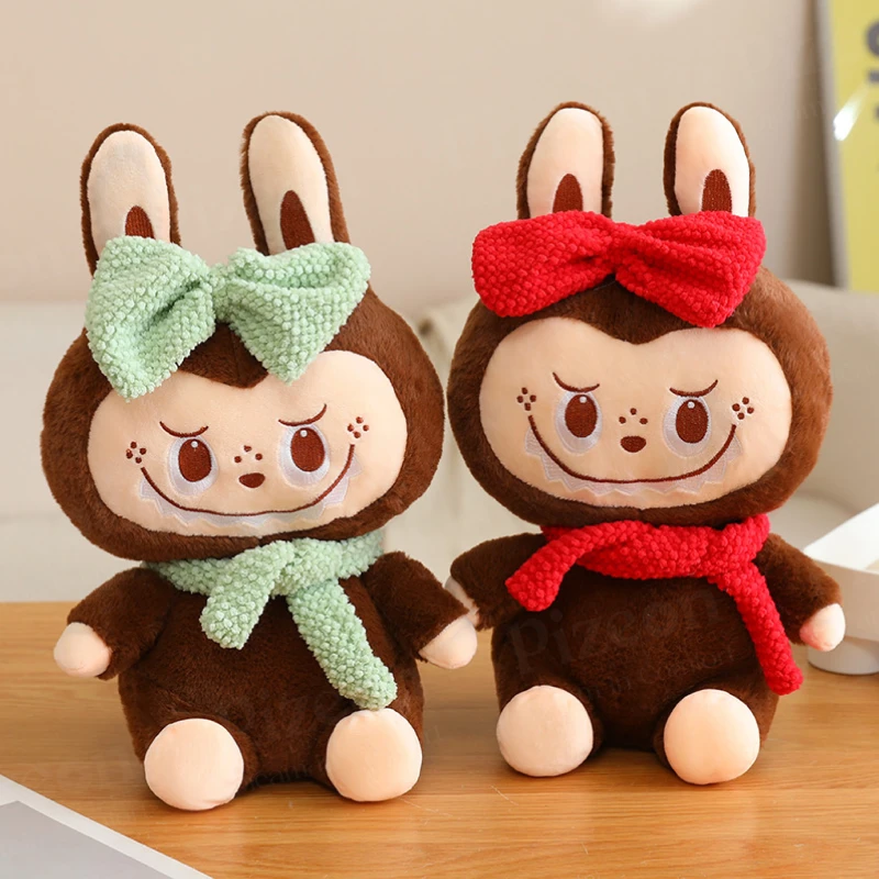 Stuffed Labubu Soft Cartoon Plush Toy – Cute Embroidered Cartoon Plush