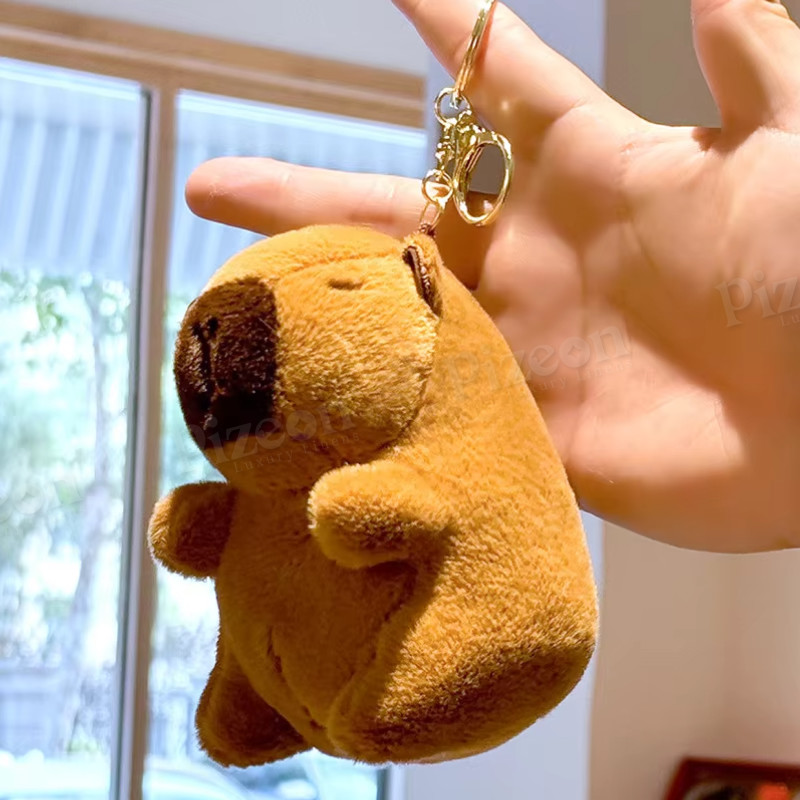 Capybara Water Dolphin Keychain - Cute Doll Pendant