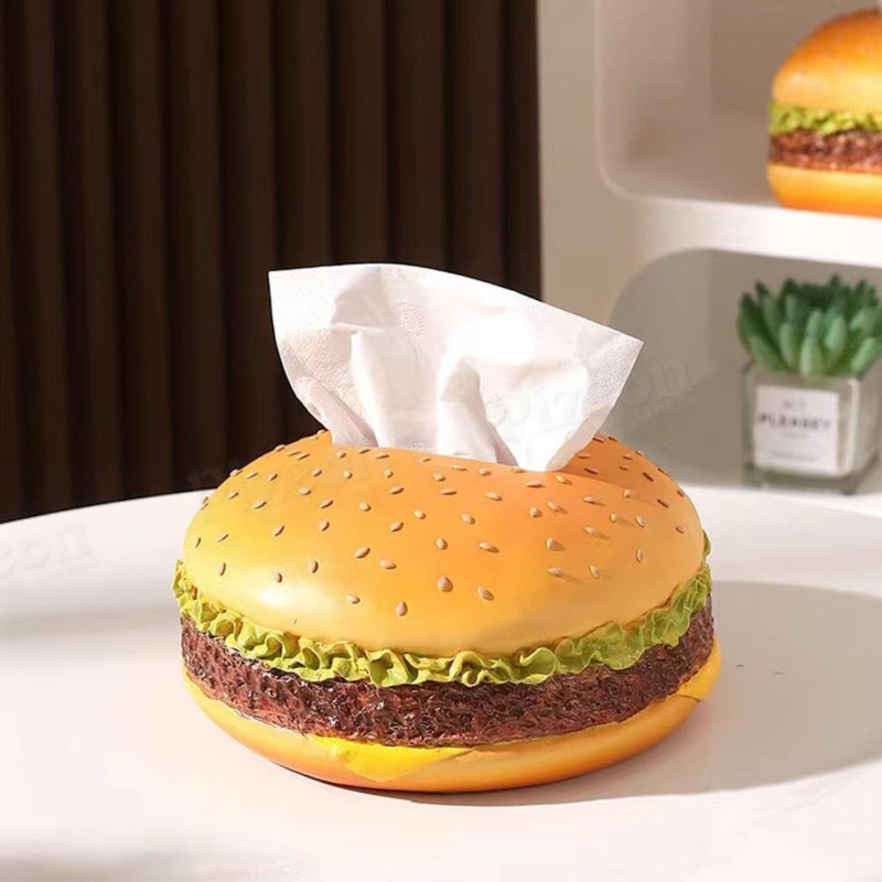 Hamburger Shape Tissue Box