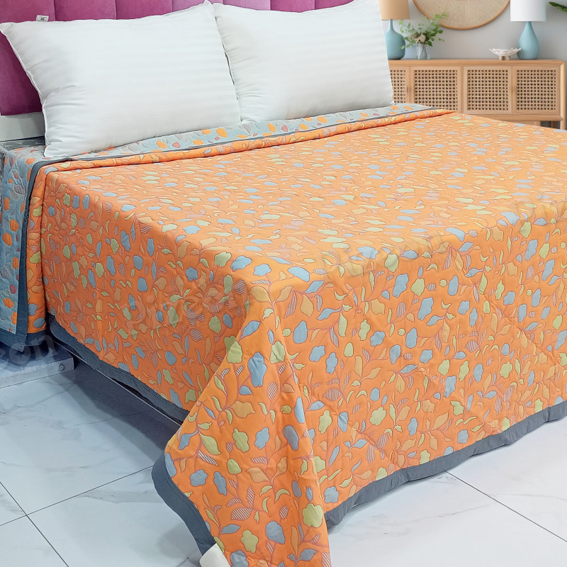 Jacquard Floral Pattern Summer Quilt