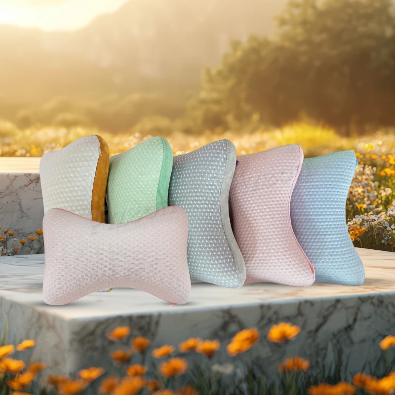 Memory Foam Car Neck Pillow – Ergonomic Headrest Support for Stress-Free Driving