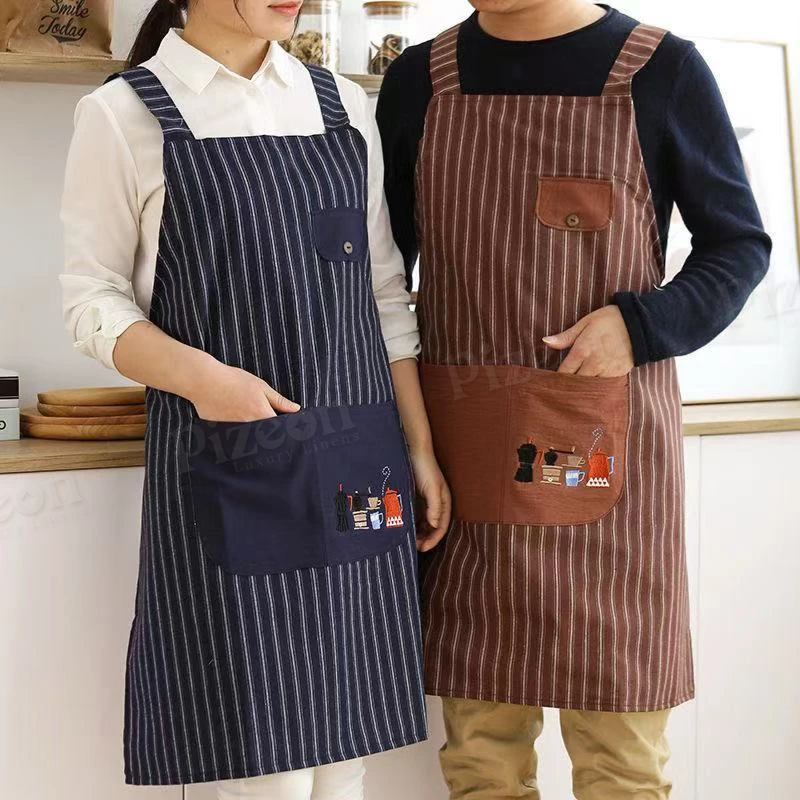 Korean custom household oil-proof kitchen apron