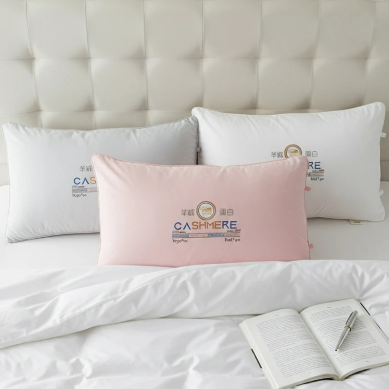 Soft 3D Ball Down Microfiber Cashmere Pillow
