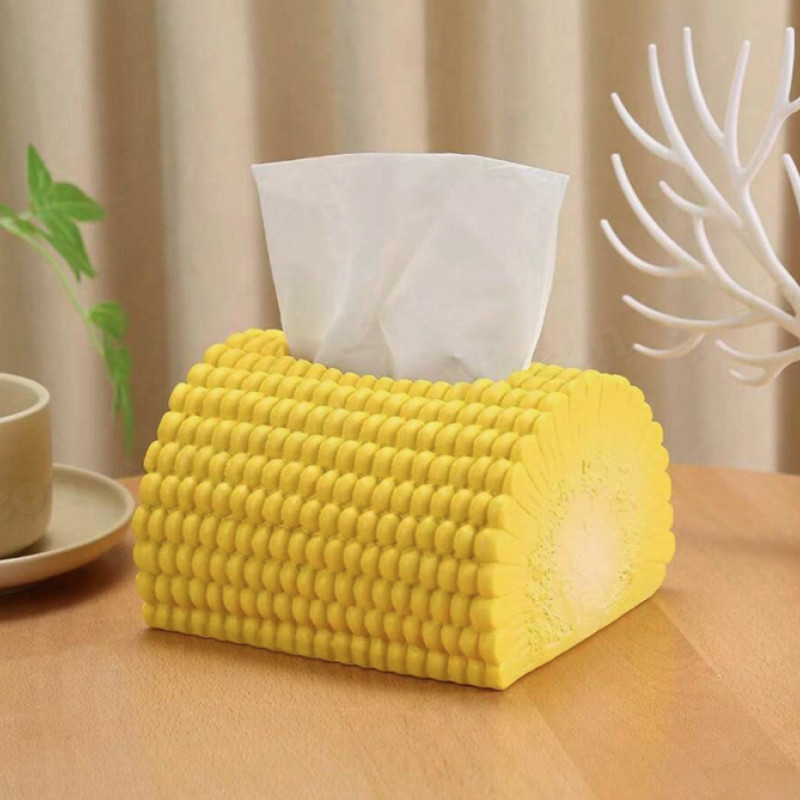 Corn-Shaped Tissue Box