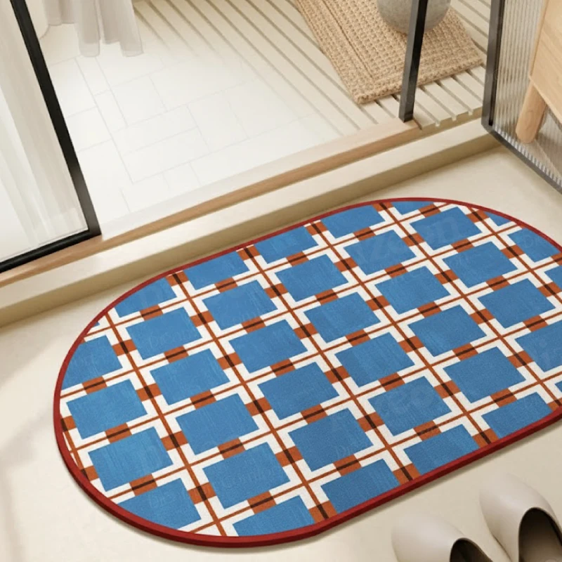 Diatom Mud Indoor Doormat | Ultra-Absorbent Entryway & Bathroom Floor Mat | Anti-Slip Quick-Dry Rug