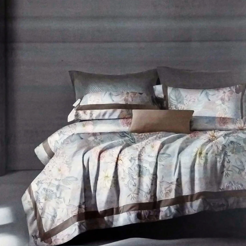 Soft & Stylish Elegant Luxury Satin Fabrics Bedding Set (3 Pieces)