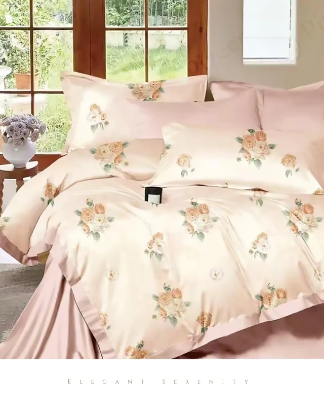 Luxury Soft & Modern Imported Cotton Bedding Set (3-Pieces )