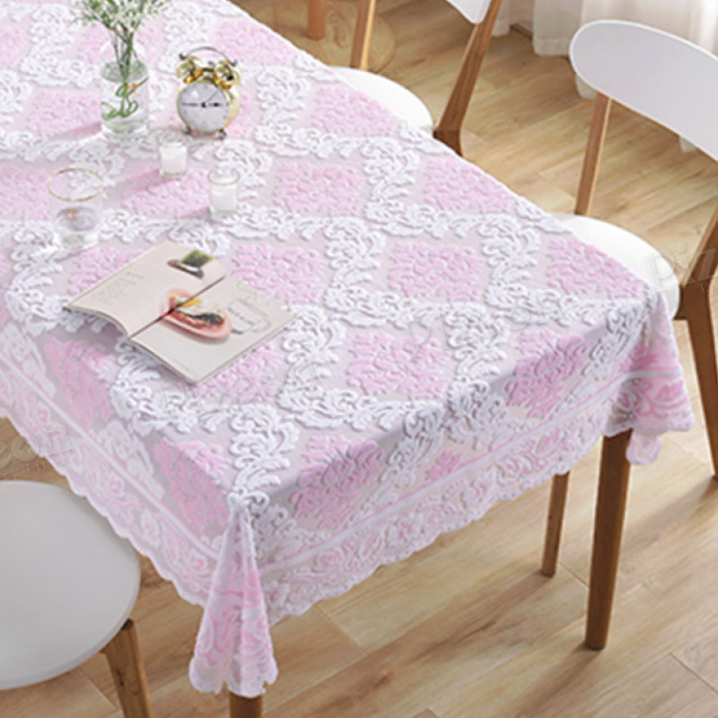 Retro Polyester Multi-Use Tablecloth | TV Cover, Microwave & Dining Table Protector | Vintage Home Decor