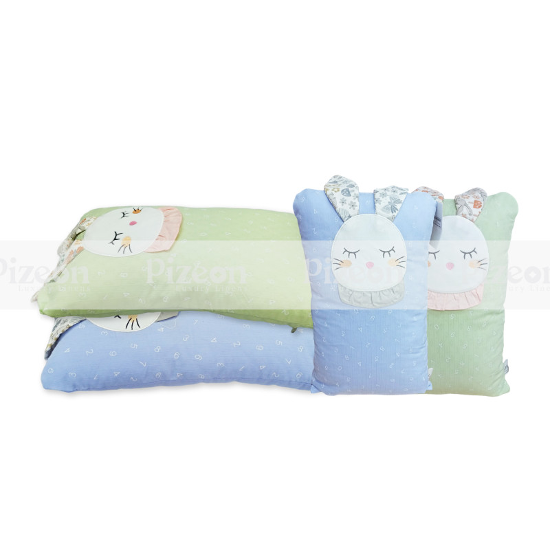 Children’s Cartoon Pillow – Soft, Hypoallergenic & Perfect for Kids (12” × 19”)