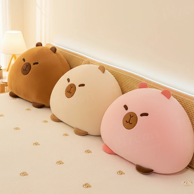 Cute Cartoon Capybara Plush Pillow – Soft Toy & Cozy Cushion