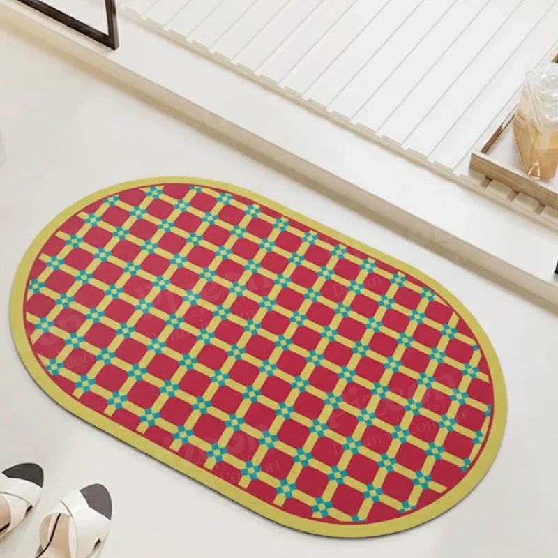 Diatom Mud Indoor Doormat | Ultra-Absorbent Entryway & Bathroom Floor Mat | Anti-Slip Quick-Dry Rug