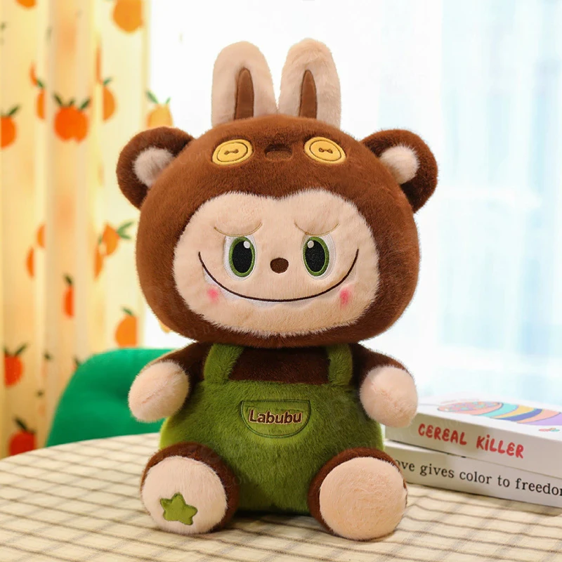 Stuffed Soft Cartoon Plush Toy – Cute Embroidered Cartoon Plush