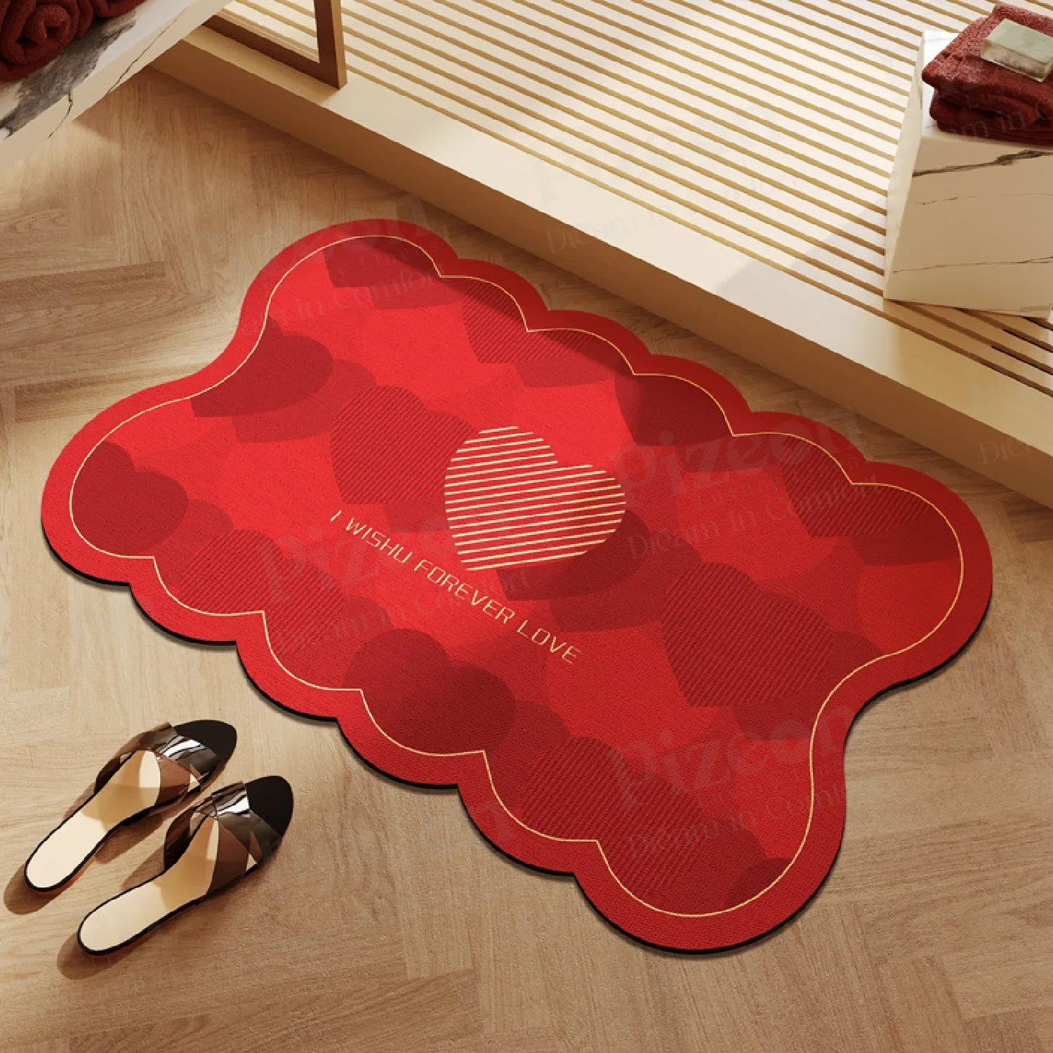 Diatom Mud Indoor Doormat | Ultra-Absorbent Entryway & Bathroom Floor Mat | Anti-Slip Quick-Dry Rug