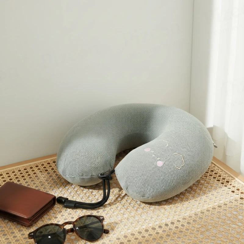 U-shaped Memory Foam Neck Pillow  - 1 Pc