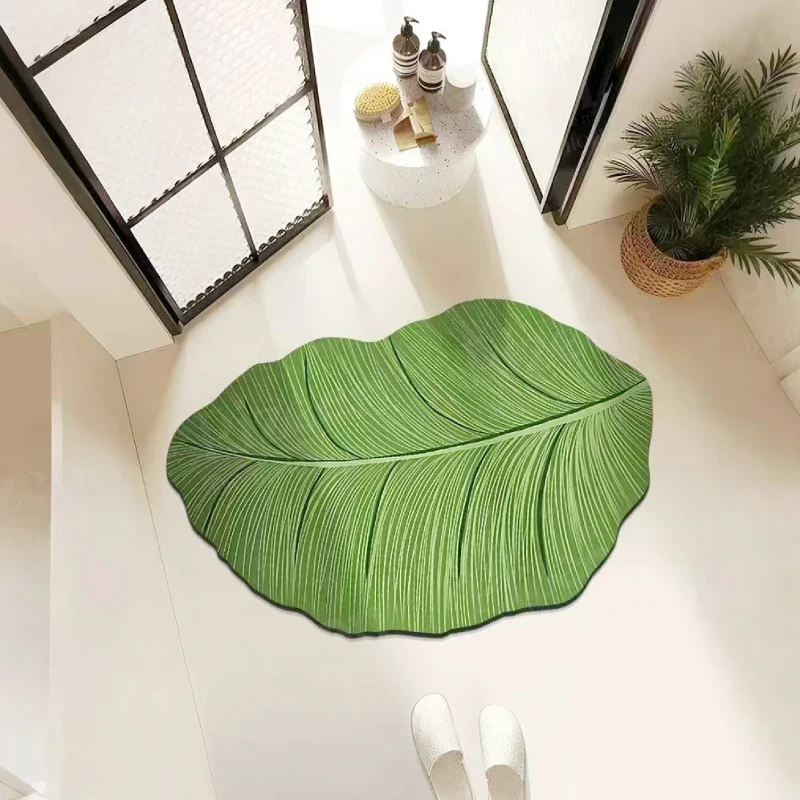 Diatom Mud Indoor Doormat | Ultra-Absorbent Entryway & Bathroom Floor Mat | Anti-Slip Quick-Dry Rug