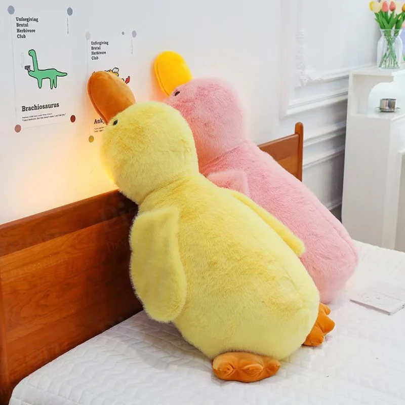 Weighted Duck Plush Toy – Soft & Cuddly Stuffed Animal Pillow (65 cm)